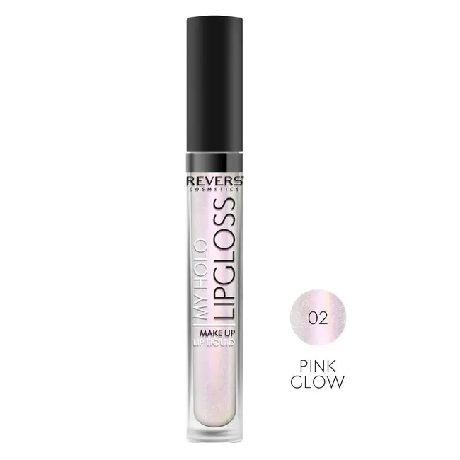 Gloss de buze Holografic My Holo, Revers, 02 Pink Glow 4ml