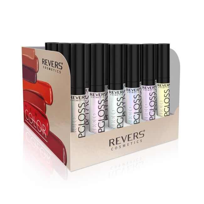 Gloss de buze Holografic My Holo, Revers, Set II Mix 24 bucati, nr.07-12