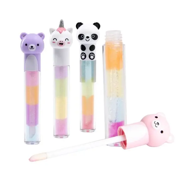 Luciu de buze Shiny Animals, 79101 Set 4 buc, Martinelia