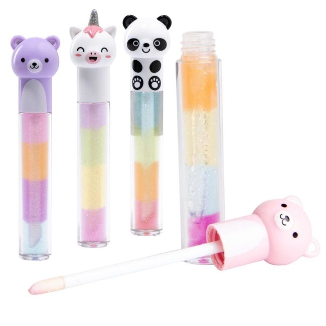 Luciu de buze Shiny Animals, Set 24 buc, Martinelia