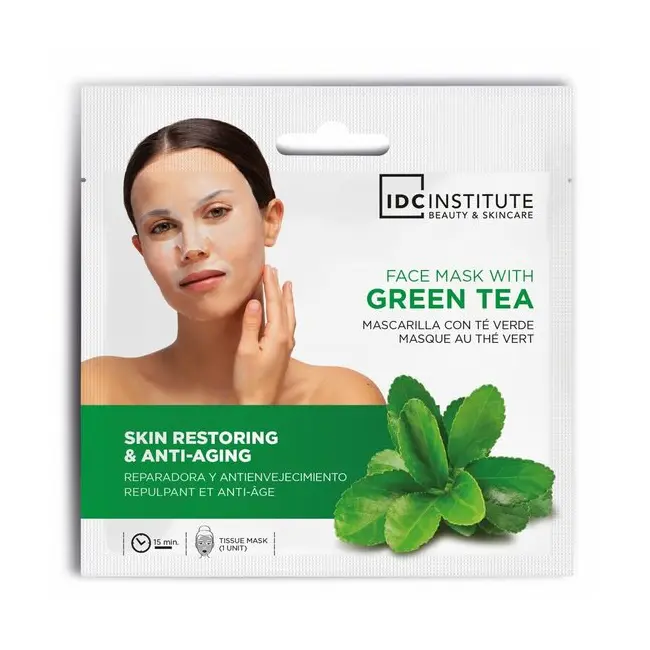 Masca faciala cu extract de ceai verde, IDC Institute 5841, 22 g
