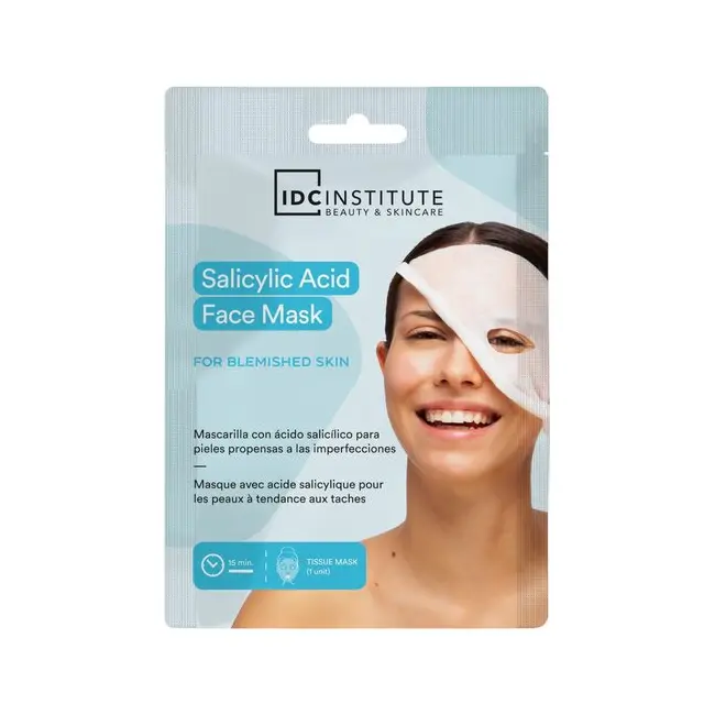 Masca faciala tip servetel cu acid salicilic, impotriva petelor pigmentare, 99044, IDC Institute