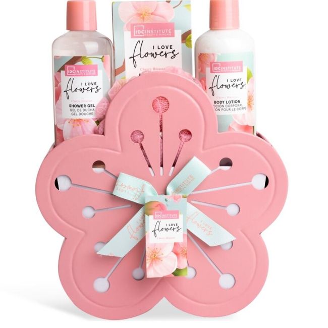 Pachet  6 x Set 4 produse cosmetice I love Flowers, IDC Institute 44052