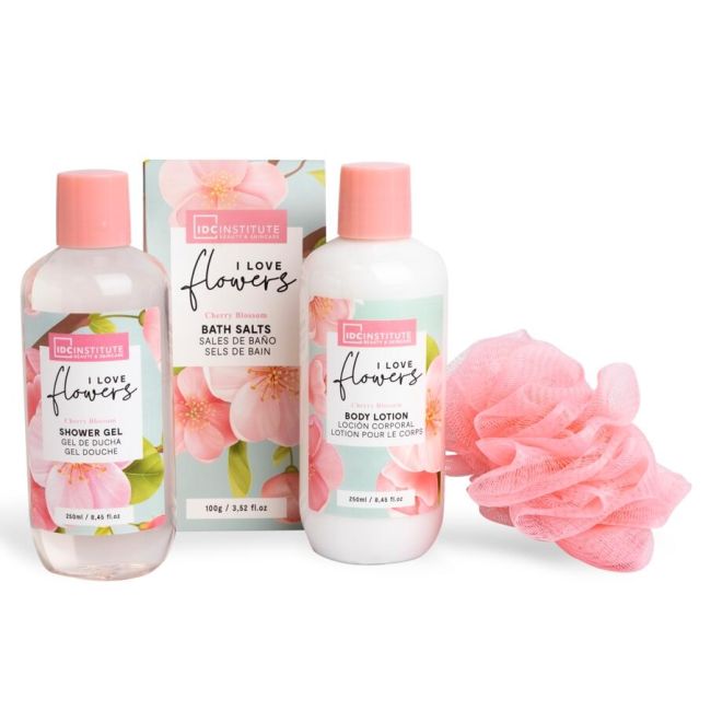 Pachet  6 x Set 4 produse cosmetice I love Flowers, IDC Institute 44052