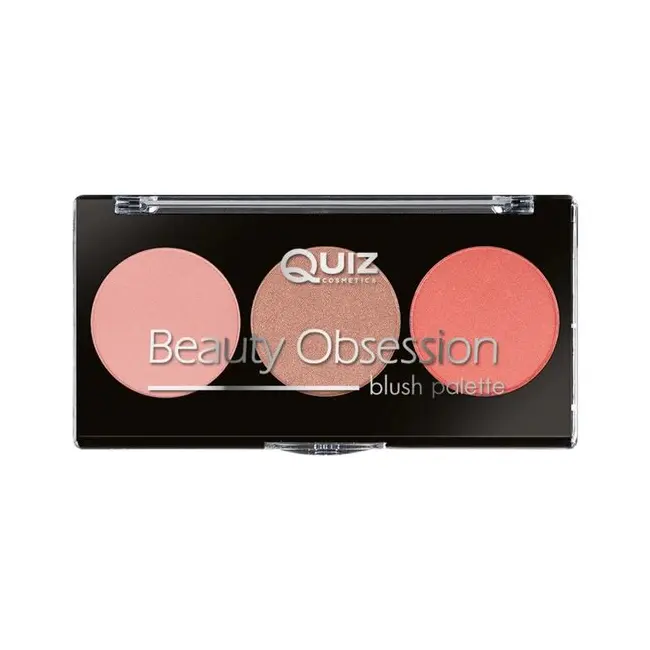 Paleta machiaj Beauty Obsession - Blush, Quiz Cosmetics, 9g