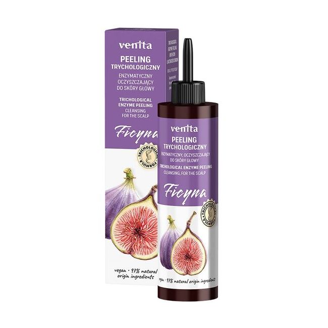 Peeling enzimatic pentru par cu ficina, Venita, 100ml