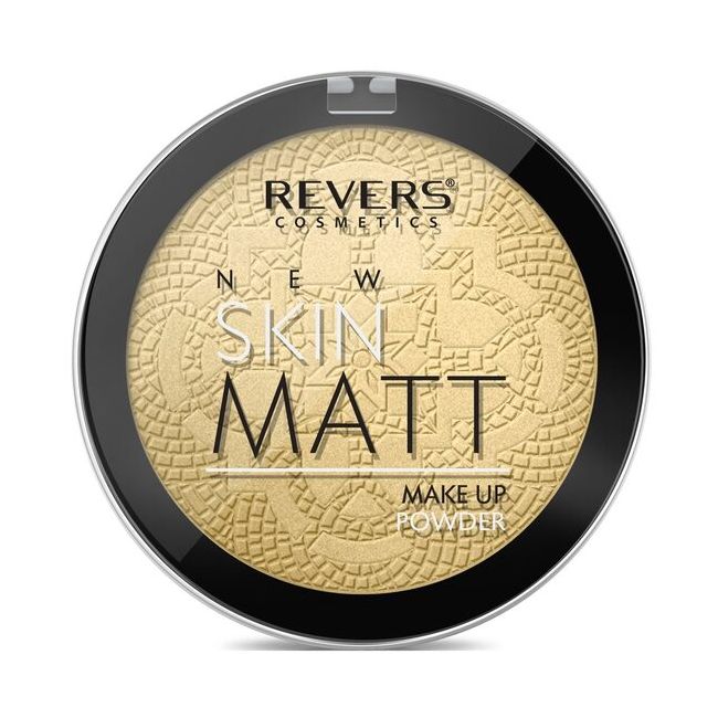 Pudra New Skin Matt, efect matifiere, Nr. 02, Revers 9g