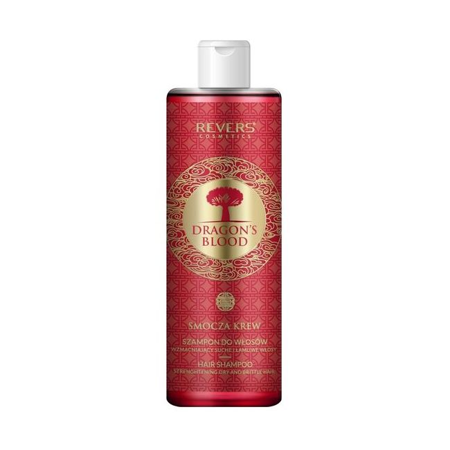 Sampon fortifiant pentru par uscat si casant Dragon's Blood, Revers, 400ml
