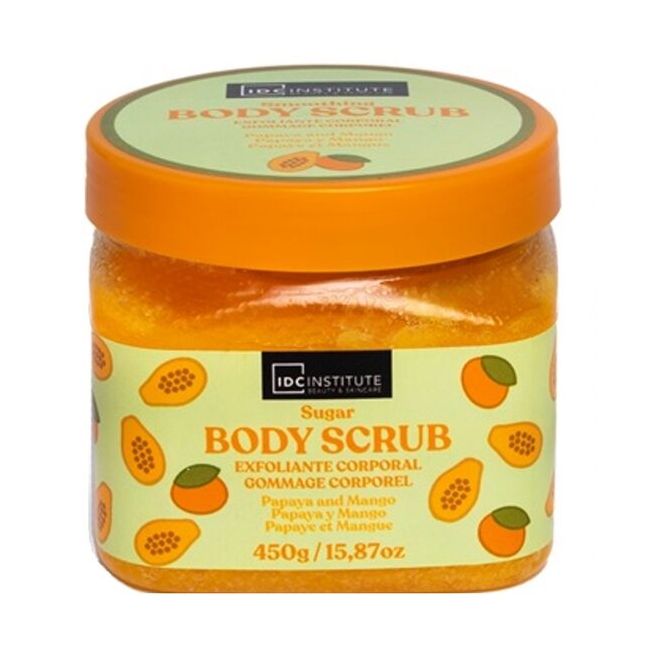 Scrub exfoliant pe baza de zahar cu  papaya & mango, IDC Institute, 12210 , 470g