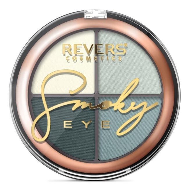 Set 12 bucati fard de pleoape Smoky Eye, Revers, Set 1, nuante mate