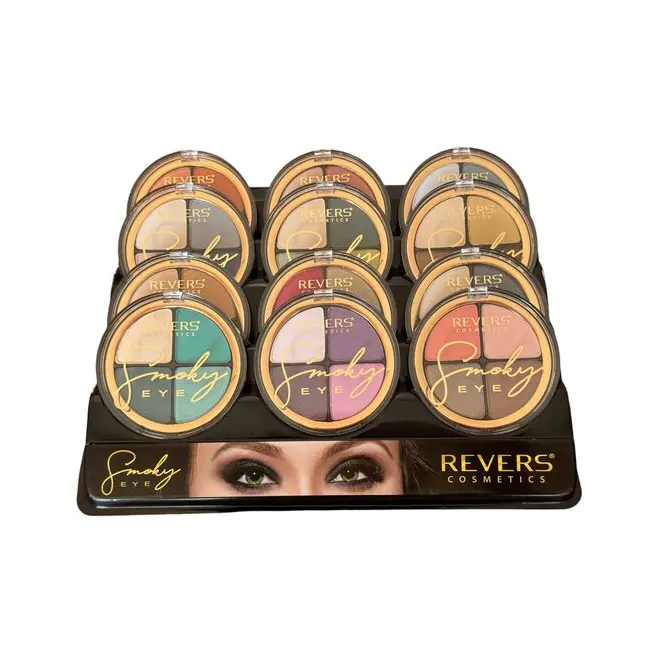 Set 12 bucati fard de pleoape Smoky Eye, Revers, Set 2 M+P