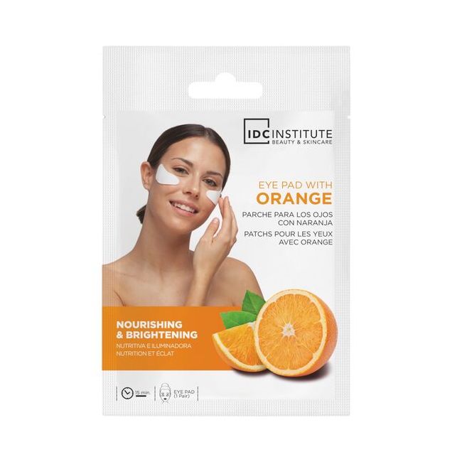 Set 2 masti pentru ochi cu extract de portocale IDC Institute 85091, 5 g