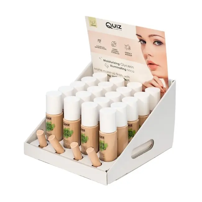 Set 20 Fond de ten Anti Aging Foundation + 4 testere, Quiz Cosmetics, 30ml