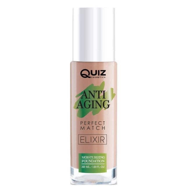 Set 20 Fond de ten Anti Aging Foundation + 4 testere, Quiz Cosmetics, 30ml