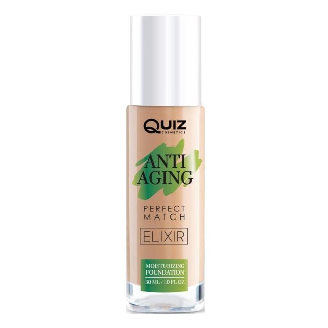 Set 20 Fond de ten Anti Aging Foundation + 4 testere, Quiz Cosmetics, 30ml