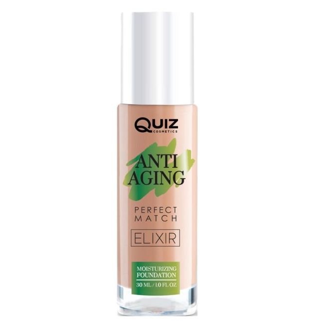 Set 20 Fond de ten Anti Aging Foundation + 4 testere, Quiz Cosmetics, 30ml