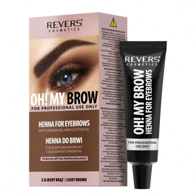 Set 24 Bucati Vopsea de sprancene Henna Oh! My Brows, Revers, 30ml