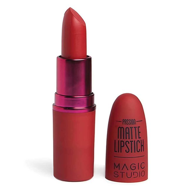 Set 3 buc Ruj buze mat, Nudes to Passion Matte Lipstick, Magic Studio 60732 - nude, red, wine