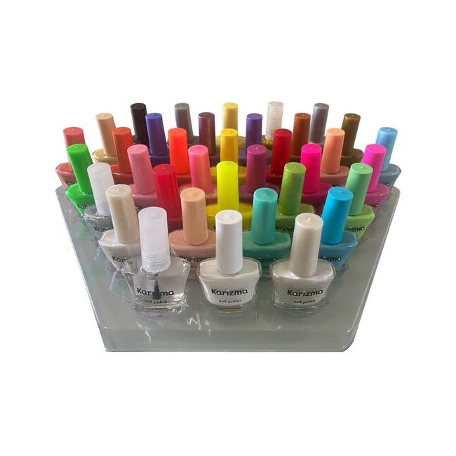 Set 36 bucati Lac de unghii Karizma Vivid