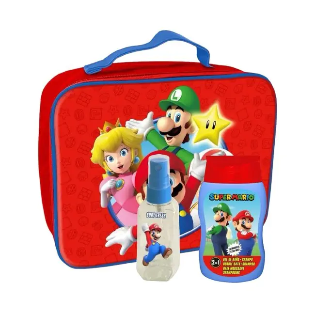 Set cu gel de dus si spray de corp, pentru baieti, Super Mario 1811,  290ml
