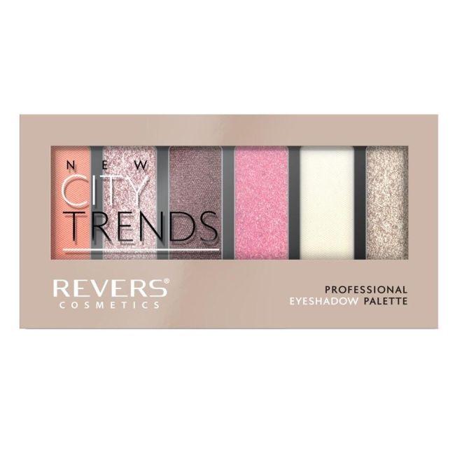Set mix 12 farduri de pleoape New City Trends, Revers, nr 11, 12, 13, 14