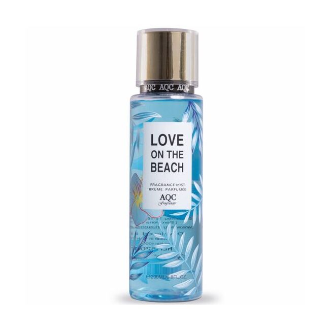 Spray de corp Body Mist Love on the Beach, Aquarius 52017, 200 ml