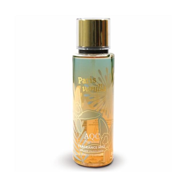 Spray de corp Body Mist Paris Vanilla, Aquarius 52007, 200 ml