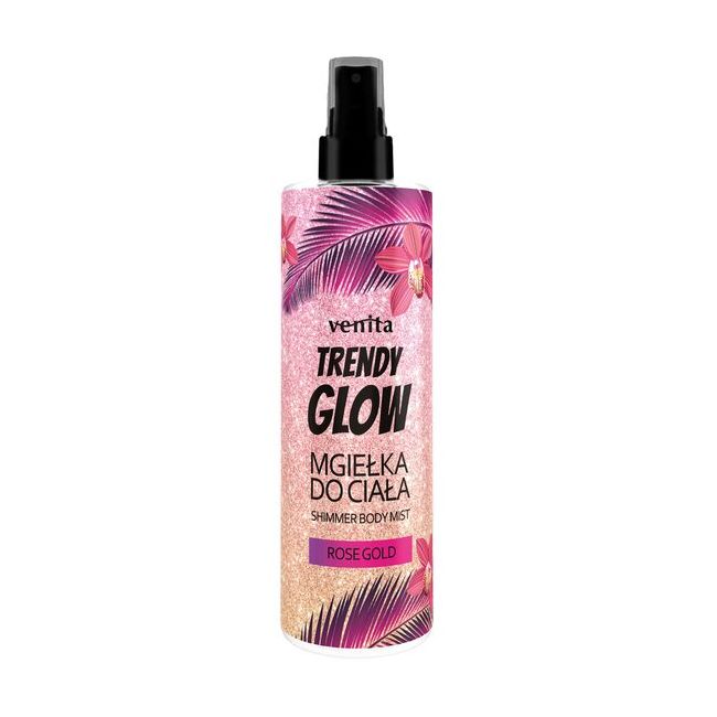 Spray de corp Body Mist Trendy Glow Rose Gold 200ml