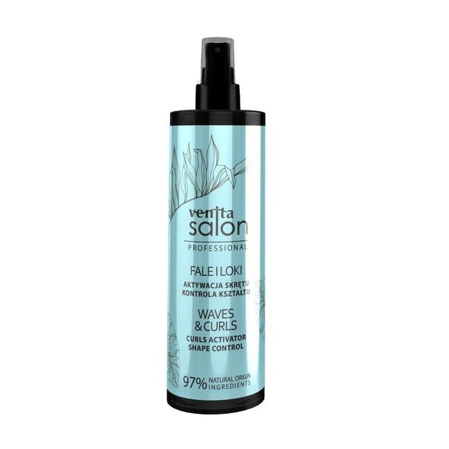 Spray pentru coafarea parului cret sau ondulat, cu protectie termica pana la 220°C, Henna Care, Venita, 200ml