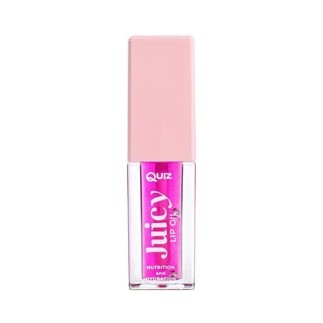 Ulei buze Juicy Lip Oil - Bright Rose, Quiz Cosmetics