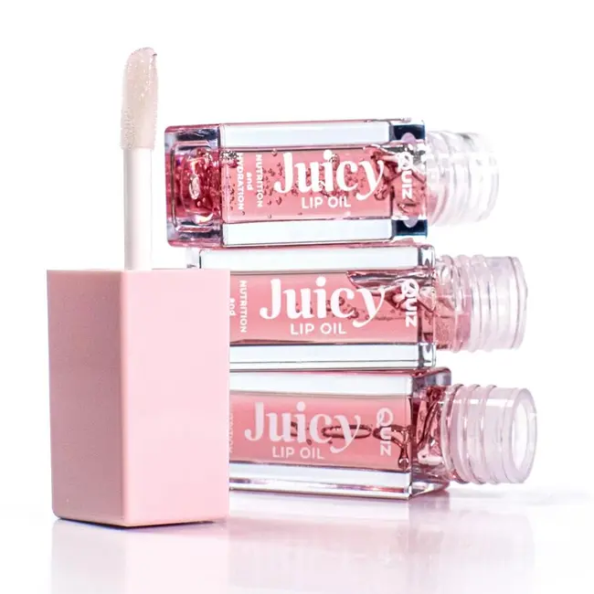 Ulei buze Juicy Lip Oil - Bright Rose, Quiz Cosmetics