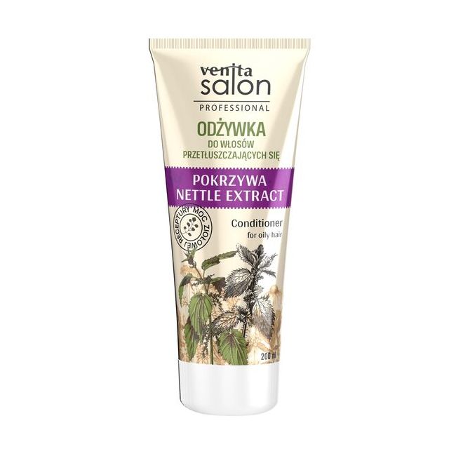 Balsam pentru par gras cu extract de urzica, Venita Salon Professional, 200ml