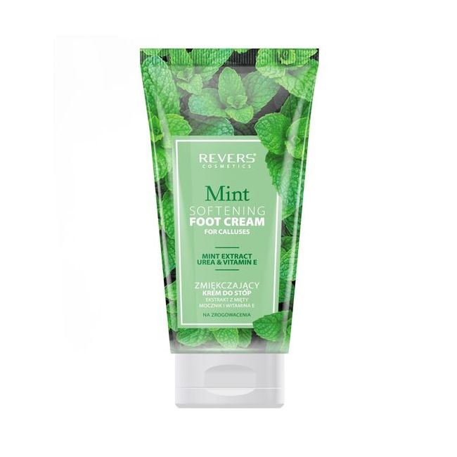 Crema pentru picioare cu extract de menta, efect de catifelare, anti-calus, Revers, 150ml