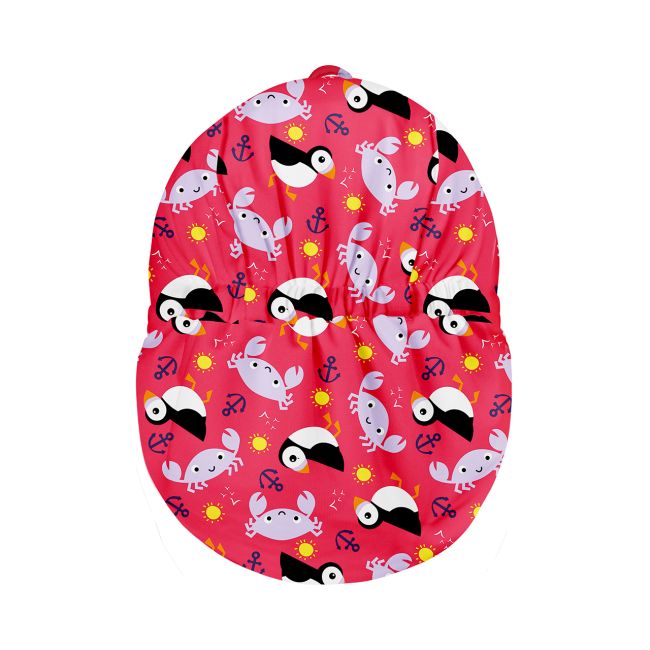 Palarie de plaja cu 2 fete, cu protectie UV - Bambino Mio 12-24 luni