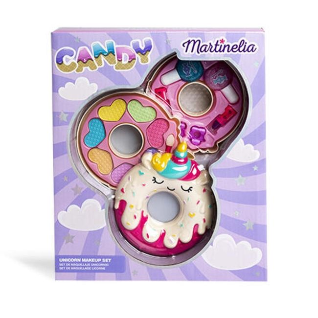 Paleta de machiaj in forma de gogoasa Candy Unicorn, Martinelia, 12154