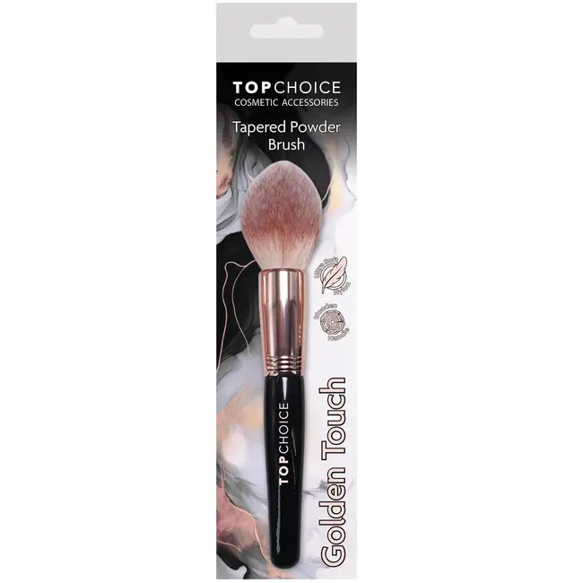 Pensula conica pentru pudra Golden Touch 38556, Top Choice