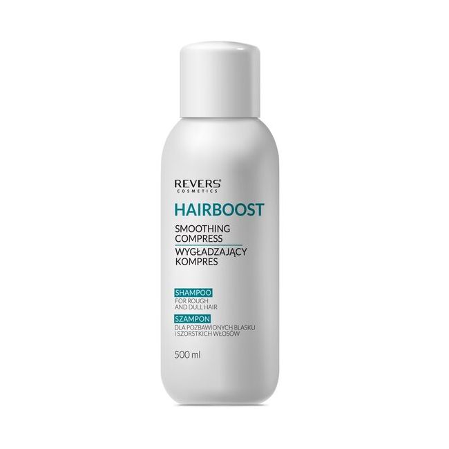 Sampon HairBoost Smoothing Compress,pentru părul aspru și tern, Revers, 500 ml