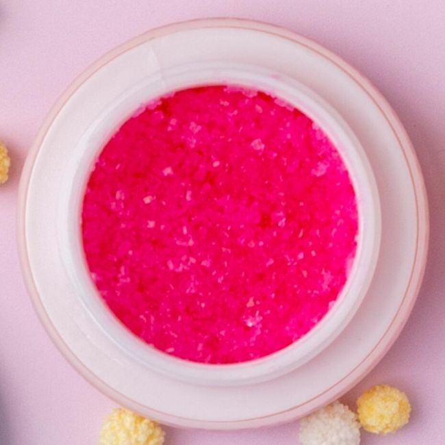 Scrub de buze Candy Sugar 12207 cu aroma de capsuni, IDC Institute