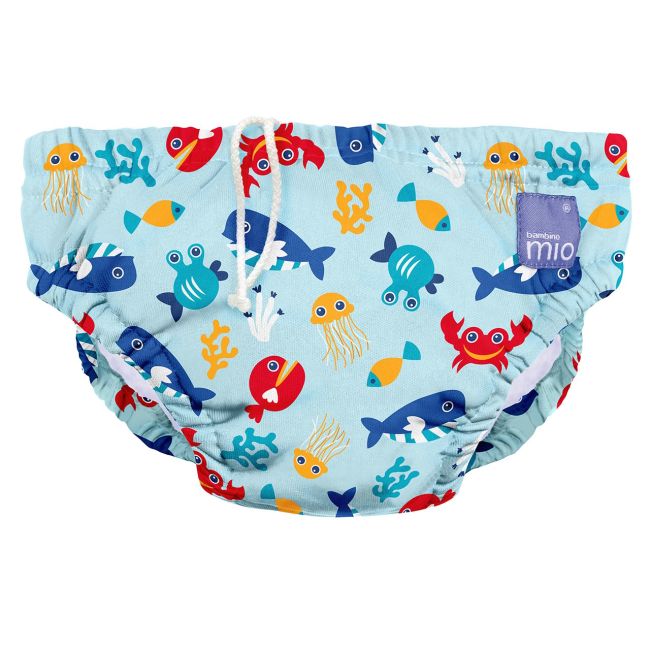Scutec pentru inot refolosibil - Bambino Mio Marimea L Cool Citrus