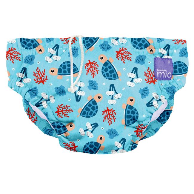 Scutec pentru inot refolosibil - Bambino Mio Marimea L Lemon Twist
