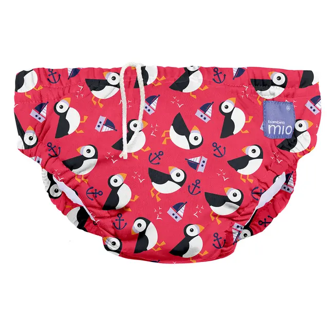 Scutec pentru inot refolosibil - Bambino Mio Marimea M Melon