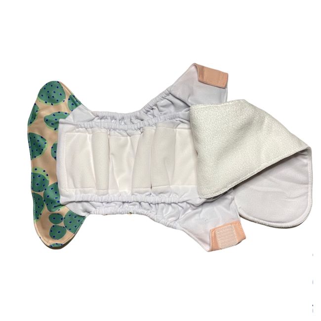 Scutec textil refolosibil all in one marime unica - Coccorito cactus