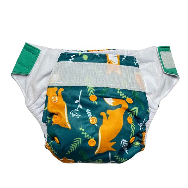 Scutec textil refolosibil all in one marime unica - Coccorito vulpe