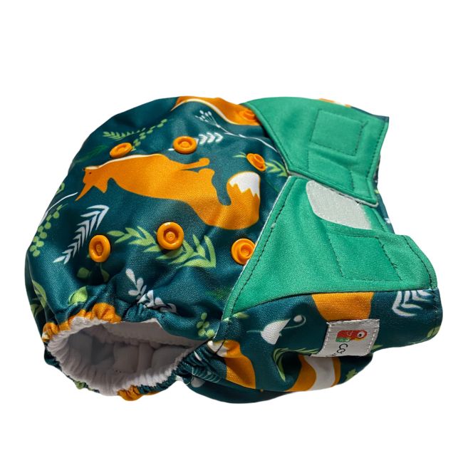 Scutec textil refolosibil all in one marime unica - Coccorito vulpe