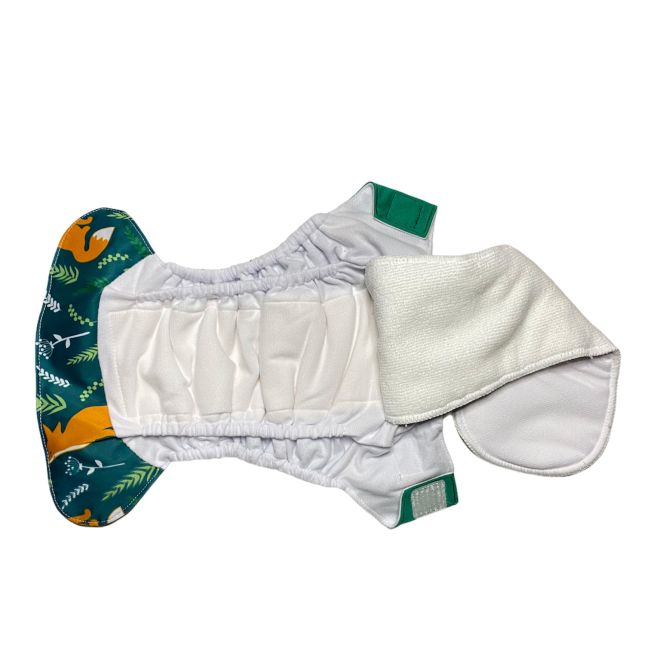 Scutec textil refolosibil all in one marime unica - Coccorito vulpe