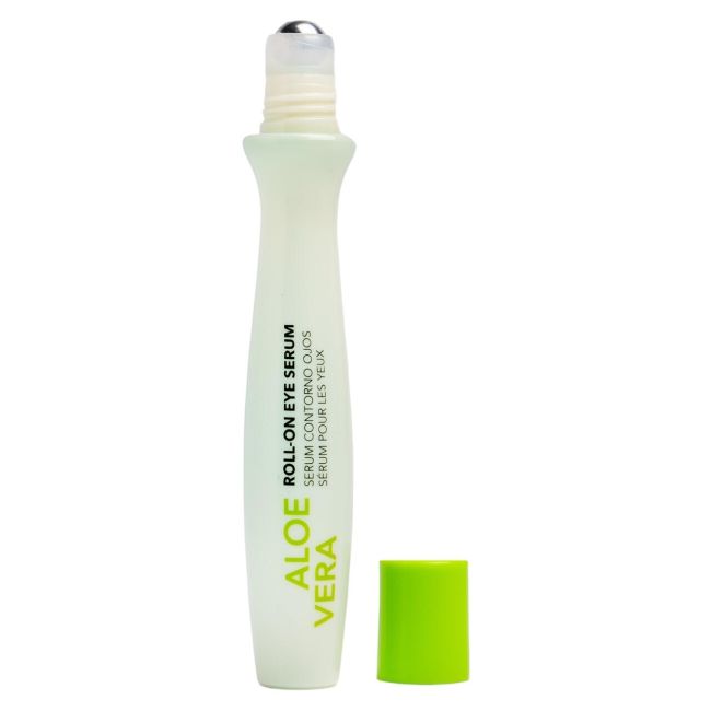 Ser roll-on revigorant si calmant cu aloe vera pentru ochi IDC Institute 68041, 18 ml