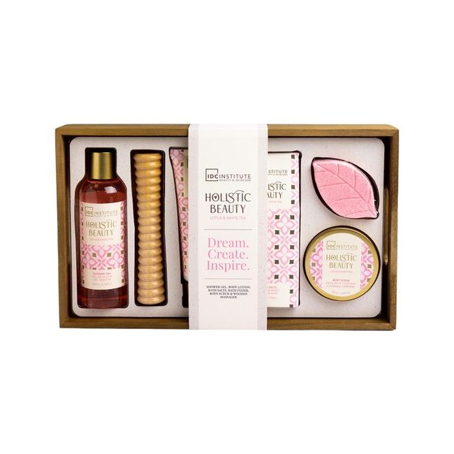 Set 5 produse de ingrijire Holistic Beauty, IDC Institute 35101, 470 ml