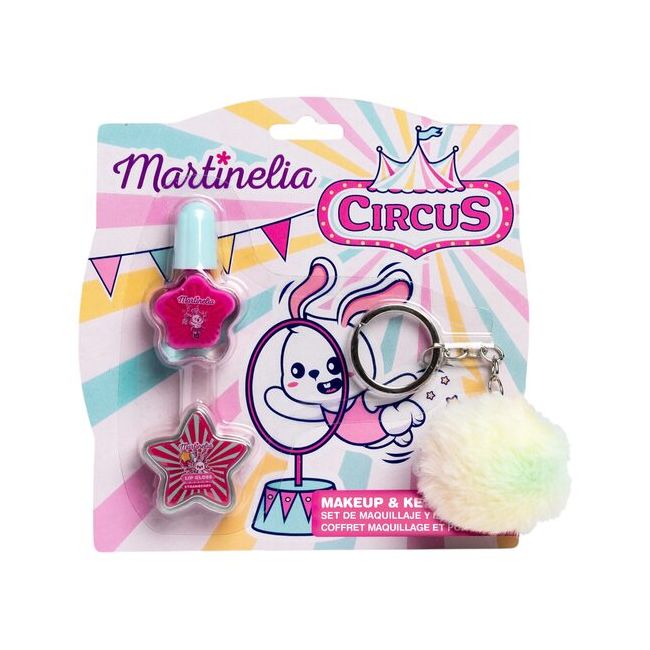 Set cosmetice cu breloc de chei Circus Martinelia 12140