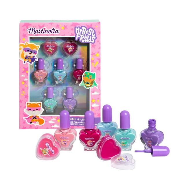 Set cosmetice pentru fetite, My Best Friends, 12033, Martinelia