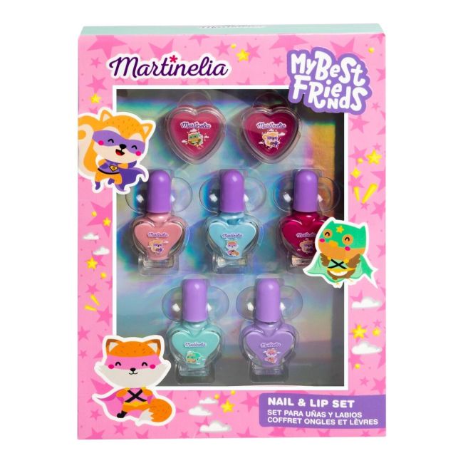 Set cosmetice pentru fetite, My Best Friends, 12033, Martinelia